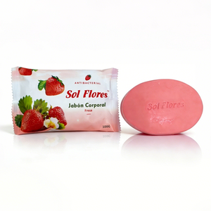 Collection de Savons Sol Flores en Gros : Naturels, Biologiques, Fraise, Rose, Noix de Coco, Antibactériens, Éclaircissants et Hydratants - Product Image 1