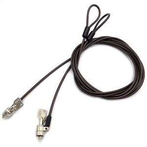 Llave de bloqueo de portátil de cuerda de alambre de acero galvanizado de <span class=keywords><strong>PU</strong></span> universal de gama alta - Product Image 6