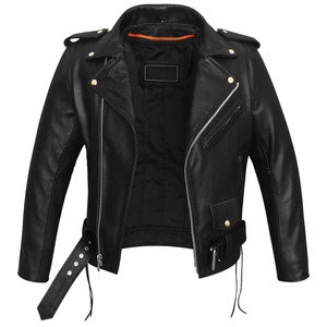 Flame Retardant Custom Color & <b>Size</b> OEM Wholesale Men Lightweight Motorbike Leather <b>Jacket</b> Factory Direct Sale <b>Biker</b> <b>Jacket</b> - Product Image 5