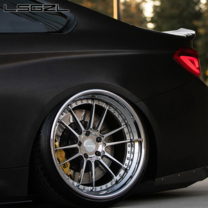 LSGZL Rines de Rueda de Automóvil Forjados de Plato Profundo con Radios de 18, 19, 20, 22 Pulgadas, 5x114.3, 5x120, 5x120.65, para AUDI C8, Urus, GTR, Nissan, BMW, Ford - Product Image 4