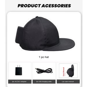 IDEATHERAPY 의료 사우나 트리플 칩 레드 라이트 치료 모자 적외선 조명 Led 헤어 레드 라이트 치료 모자 모발 성장을위한 - Product Image 5