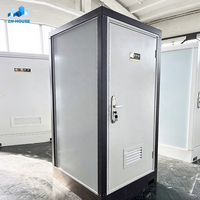 Module de conteneur préfabriqué de luxe, mobile et démontable, pour douche, toilettes, sanitaire et salle de bain, adapté aux écoles et supermarchés
