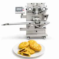 Nouvelle machine de production de biscuits Maamoul 220V, équipement automatique d'enrobage de biscuits fourrés aux dattes, commande par écran tactile pour boulangerie