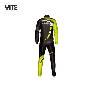 フル昇華プリントカスタム高品質印刷トラックスーツ100% ポリエステルスウェットパンツとジョガーセット - Product Image 3