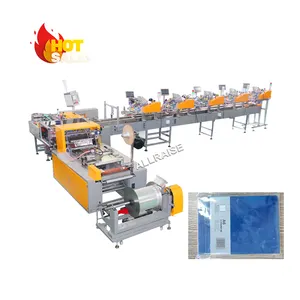 Auto Bag Forming Filling Sealing Machine Bagging Machine For Card Sticker Bagging Machine