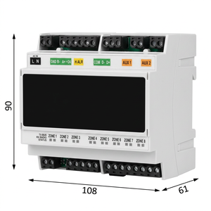 Aircontrol HVAC Systems Flexible 5-Zone Motorized Wired WiFi Plenum Kit for Home Office AC 240V - Product Image 1