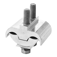 Pince PG en aluminium moulé de précision, galvanisée à chaud, avec connexion cuivre-aluminium pour ligne électrique basse tension