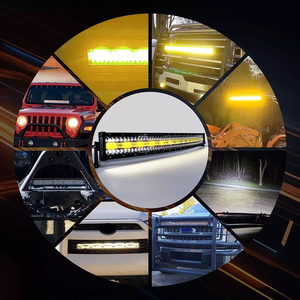 Le plus récent système d'éclairage automatique Offroad <span class=keywords><strong>4x4</strong></span> Barra LED Light 3 rangées Flood Spot Beam 32 pouces LED Light Bar pour voiture et camion - Product Image 6