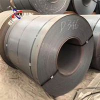 Q235B S235JR S355 1000mm 1250mm 1500mm Gulungan Baja Canai Panas Gulungan MS Permukaan Berlapis Gulungan HR Pengelasan Pemotongan AISI