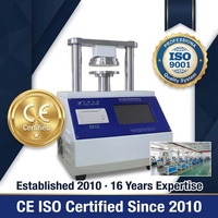 Testeur numérique de compression de bords par micro-ordinateur 2000N, machine d'essai ECT RCT haute précision pour l'emballage papier et le contrôle qualité en laboratoire