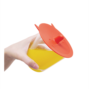 ฝาปิดถ้วยซิลิโคนสำหรับใส่แก้วเกรดอาหารใช้ซ้ำได้ตามต้องการ - Product Image 4
