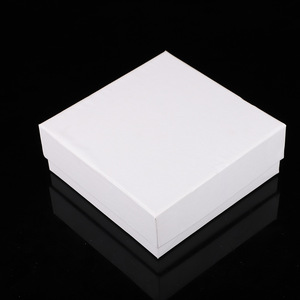 Hongbolai Paper Freezer Box 81 Compartment Cryogenic Tube Storage Hard Cardboard Double Sided White For Laboratory Use - Product Image 2