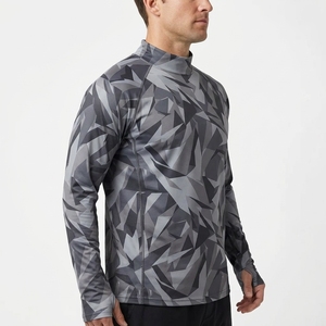 Manufacturer Sublimated Logo Light Weight Printed Polyester Quick Dry UPF 50+ Custom Long Sleeve Fishing <b>Shirt</b> Unisex - Product Image 6