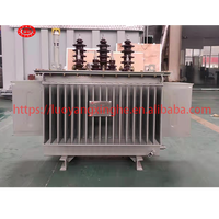 Transformateur de puissance immergé dans l'huile triphasé à bobine toroïdale S11 200 KVA 400KVA 630KVA 11Kv 6KV, abaisseur de tension 11kv