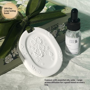 Car Aromatherapy Long Lasting Gypsum Scented Sheet Hanger <b>Wardrobe</b> Shoe Cabinet Deodorant Fresh Home Fragrance Pendant - Product Image 3
