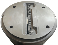 Moule d'extrusion industriel de haute précision en acier H13 personnalisé Huayi, modèle 37