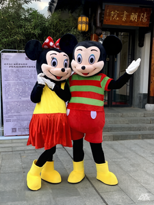 Nouveau Costume Gonflable <span class=keywords><strong>Mickey</strong></span> Mouse Adulte Thème Cheval Année 2026 Mascotte de Dessin Animé TikTok Viral Spectacle Scénique Fête Marque Feiya - Product Image 5