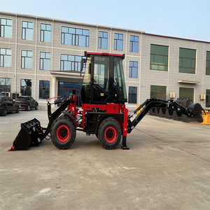 Envío gratis mini retroexcavadora China 4x4 <span class=keywords><strong>tractor</strong></span> compacto con cargador y retroexcavadora - Product Image 6