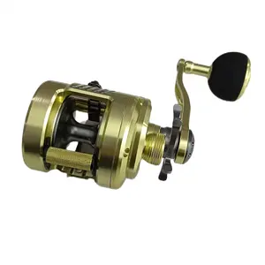 CROWNJUN 6.3:1 370g 10 + 1BB mulinelli da pesca per baitcasting in acqua salata mulinello da pesca per baitcasting a destra