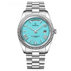 Miyota 8285 mouvement de luxe calendrier semaine montres automatiques décontracté étanche lumineux montre mécanique hommes - Product Image 1