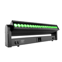 Projecteur motorisé LED RGBW 650W IP65 20x40W avec zoom, contrôle pixel, double faisceau, wash, lumière du jour 6000K, alerte CTO, DMX, en aluminium pour scène