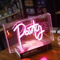 2022 Indoor 3D LED acrilico light box letter signs custom led neon light box signage per affari
