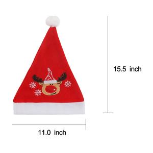 Pafu — chapeau <span class=keywords><strong>de</strong></span> bonhomme <span class=keywords><strong>de</strong></span> neige en tissu non tissé, fournitures <span class=keywords><strong>de</strong></span> fête <span class=keywords><strong>de</strong></span> noël et nouvel an, 3 modèles, pour noël et nouvel an - Product Image 6