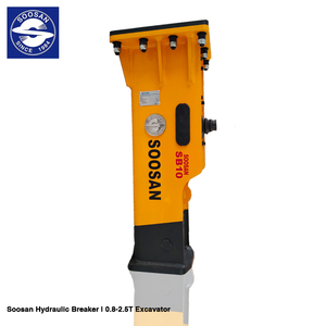 หัวเจาะไฮดรอลิก Soosan รุ่น SB10 สีเหลือง สำหรับรถขุดขนาด 0.8-2.5 ตัน - Product Image 1