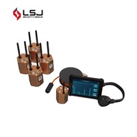 Détecteur de vie seismique audio en temps réel pour le sauvetage en cas de tremblement de terre avec localisateur de vie multi-capteurs sans fil