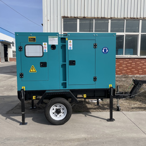 Silent Type Mobile <b>Power</b> Station 15KW 20KW 24KW 30KW 40KW 50KW <b>Generator</b> Set With High Speed Trailer DC-30GF Mobile <b>Power</b> Statio - Product Image 6