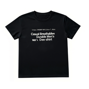 T-Shirt Unisex 210GSM 100% Cotone, Maglietta Casual Traspirante e Resistente per Uomo - Product Image 2