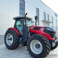 Tracteur agricole diesel 4x4 de 240 CV avec prise de force pour l'agriculture professionnelle