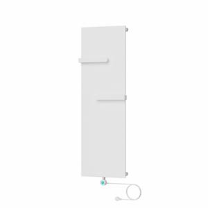 Pannello verticale elettrico radiatore a parete scaldasalviette porta asciugamani bagno radiatore - Product Image 1