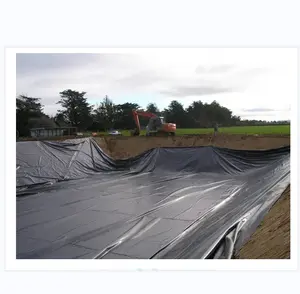 1mm/1.5mm/2mm Geomembrane/झिल्ली/तालाब एचडीपीई Fishpond बांध के लिए लाइनर/गडढे/झील/बायोगैस/खनन/मछली/झींगा खेत