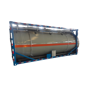 ถังน้ำ20FT ขนาด20ฟุตภาชนะบรรจุมีปั๊มของเหลวถังเก็บ ISO 25CBM cahoh <span class=keywords><strong>NaOH</strong></span> <span class=keywords><strong>H2SO4</strong></span> HCl HCN - Product Image 4