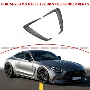 Rejillas de Ventilación Laterales de Fibra de Carbono Estilo BB para Mercedes AMG GT63 C192, Rejillas de Ventilación Laterales Preimpregnadas Reales, Venta al Por Mayor - Product Image 6