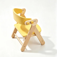 Ensemble bureau et chaise pour enfants au design moderne, hauteur réglable, en bois de hêtre massif, table d'étude pour tout-petits avec tiroir de rangement et chaise
