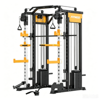 Prix de gros, Vente directe d'usine, Machine Smith J009S pour la remise en forme à domicile, Ensemble d'équipement d'entraînement de force, Multifonctionnel