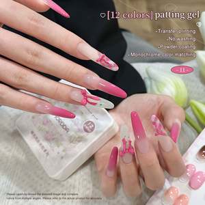 <span class=keywords><strong>MORDA</strong></span> 2025 Nuovo Smalto Gel UV Delicato Colore Macaron Sfumato di Lunga Durata con Motivo a 12 Scomparti per Nail Art Etichetta Privata - Product Image 4