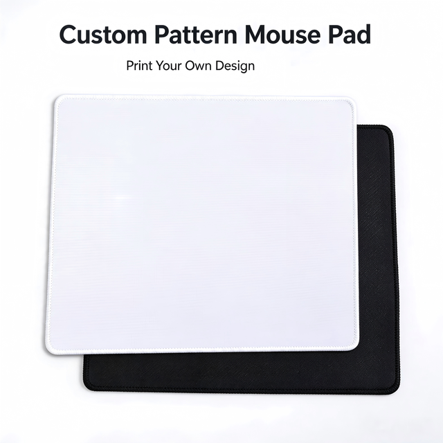 Factory Wholesale Custom Design Mouse Pad Sublimation Blank Mousemat With Stitched Edge Custom Logo Pattern for Promotion Gift