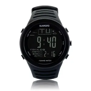 Reloj SUNROAD Hommes Montres Altimètre Thermomètre Prévisions Météo Chronomètre Smart Running Sports Horloge Montre Numérique