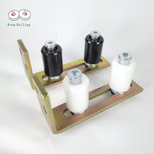 Nặng cửa trượt trên Nylon hướng dẫn con lăn bánh xe, Con lăn cửa trượt, Con lăn quay âm thầm và trơn tru - Product Image 6