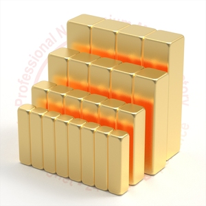 Custom N54 N52 Neodímio Industrial Ímãs 18K Bloco de Ouro Cubóide Bar Cubo Quadrado Retangular 30x8x10 à Venda - Product Image 5