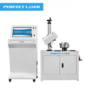 Perfect Laser Flange Dot Pin Marking Machine on Variety of Metallic or Non-metallic Cylindrical