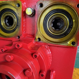 Dual Speed Drill <strong>Rig</strong> Power Head Air &amp; Water Dual Use for 200m Household Water Well Drilling <strong>Rig</strong> - Product Image 4