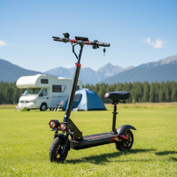 Trottinette électrique pliable M4 de haute qualité, cadre en alliage d'aluminium, contrôle par application, étanche, haute vitesse 35 km/h, longue autonomie pour adultes