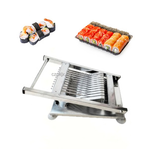 Nouveau type de coupe-rouleaux à <span class=keywords><strong>sushi</strong></span> manuel de style coréen 20 mm / 8 pièces, trancheuse à rouleaux de riz, machine à trancher en vente - Product Image 2