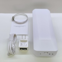Precio de fábrica OEM/ODM POE RJ45 3KM Distancia 450Mbps Red WiFi de largo alcance Transmisión Puente inalámbrico impermeable al aire libre
