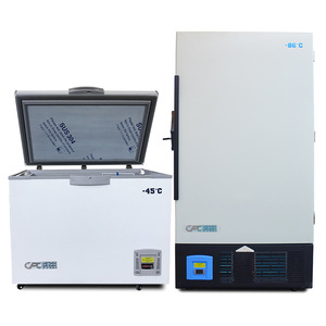 Congélateur médical <span class=keywords><strong>à</strong></span> basse température (-45°C) de 328 litres pour le stockage d'échantillons biologiques, de thon et de matériaux chimiques - Product Image 2