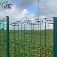 50X200mm maille taille vert PVC enduit v-fold 3D courbé résidentiel soudé treillis clôture de cour avec service de modélisation 3D